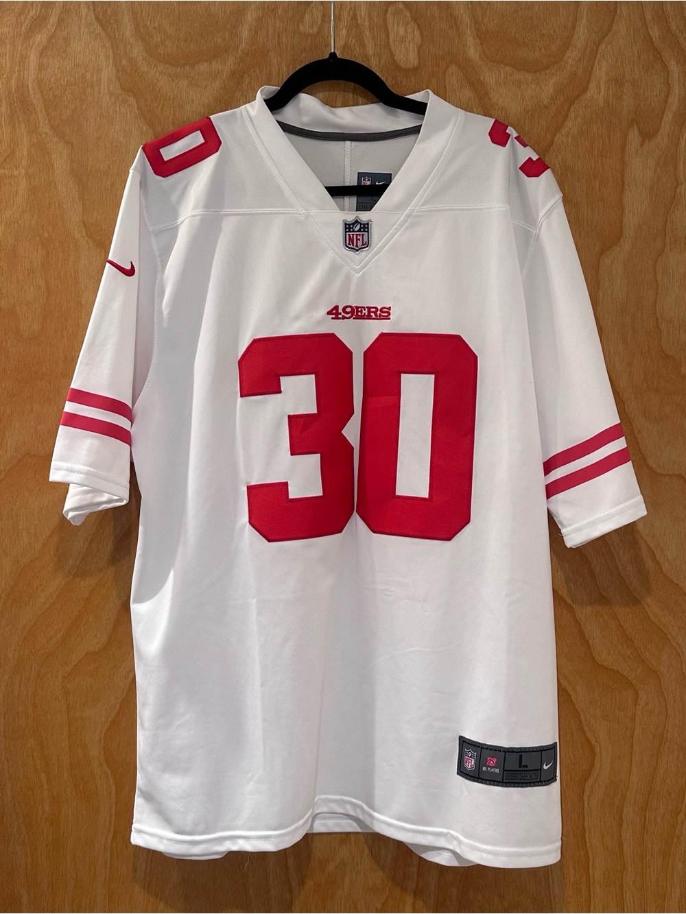Nike NFL San Francisco 49ers Jeff Wilson Jr. #30 Jersey